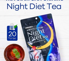 Trà giảm cân Orihiro Night Diet Tea Nhật Bản (20 gói x 2g)